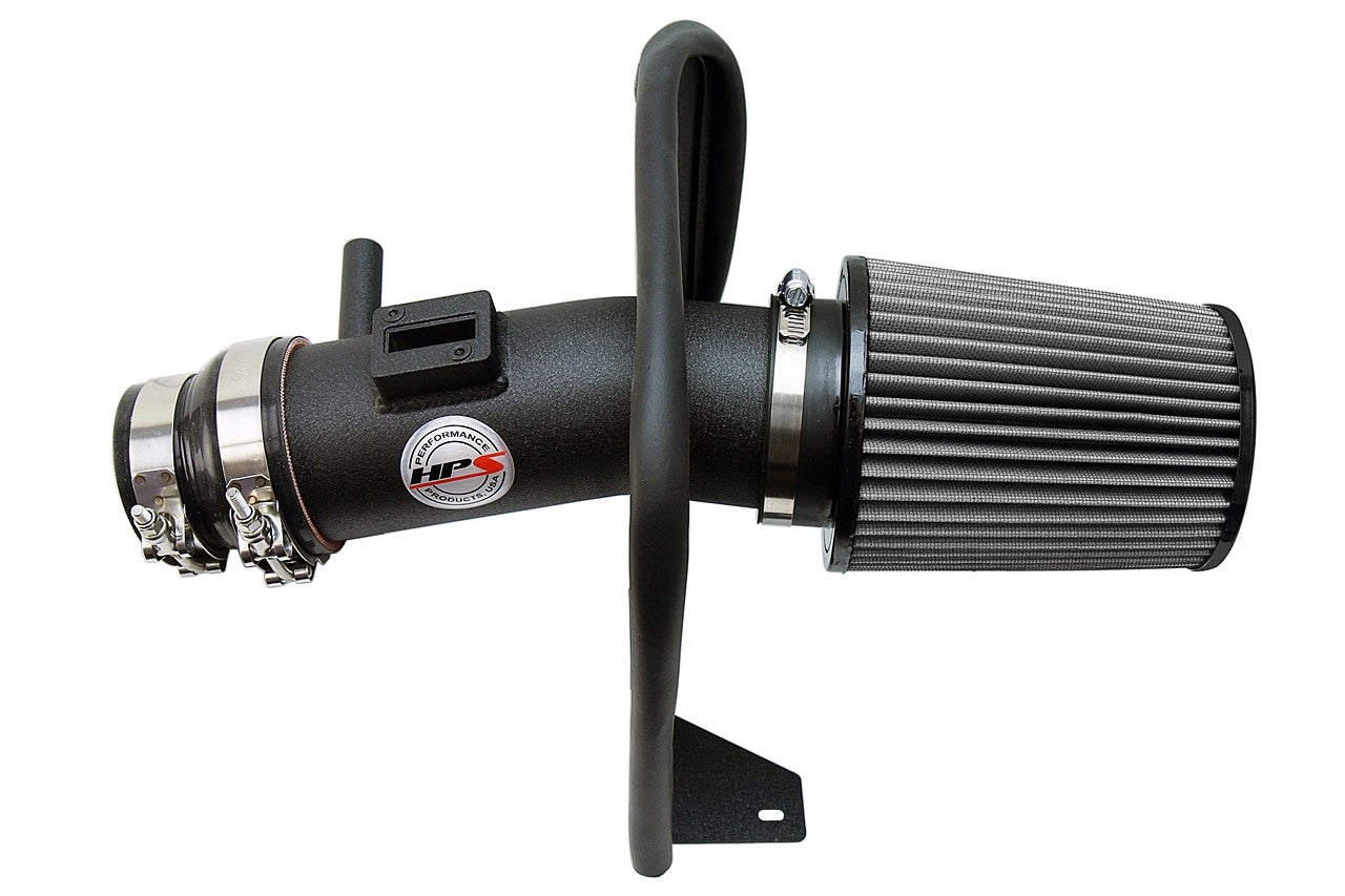 HPS Shortram Air Intake Heat Shield Kit for 13-17 Honda Accord Coupe/Sedan 3.5L V6 (CR3/CT2 9th Gen) SKU 827-780WB, wrinkle black product view