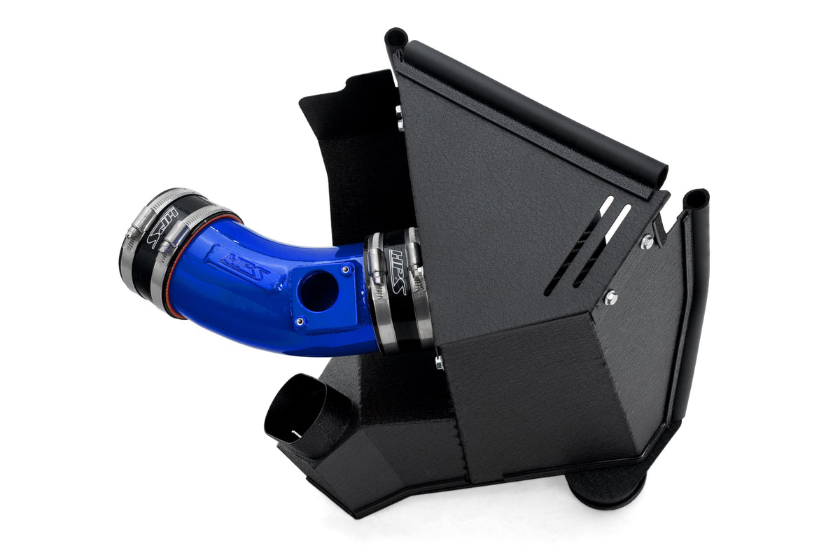 827-783BL HPS Blue Shortram Air Intake w/Heat Shield For 21-25 Acura TLX Type-S 3.0L Turbo