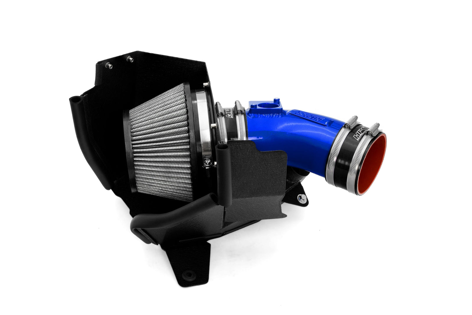 827-783BL HPS Blue Shortram Air Intake w/Heat Shield For 21-25 Acura TLX Type-S 3.0L Turbo