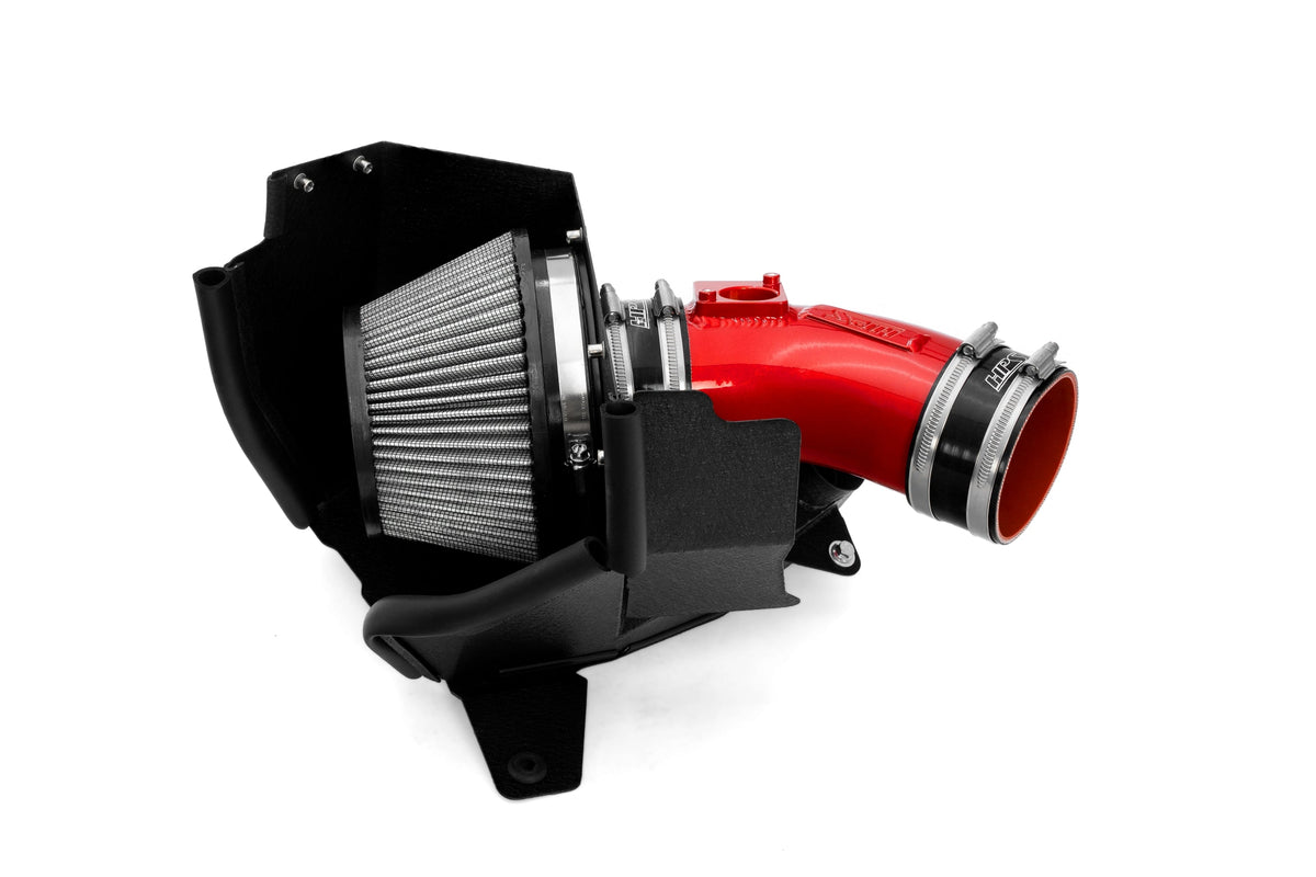 827-783R HPS Red Shortram Air Intake w/Heat Shield For 21-25 Acura TLX Type-S 3.0L Turbo