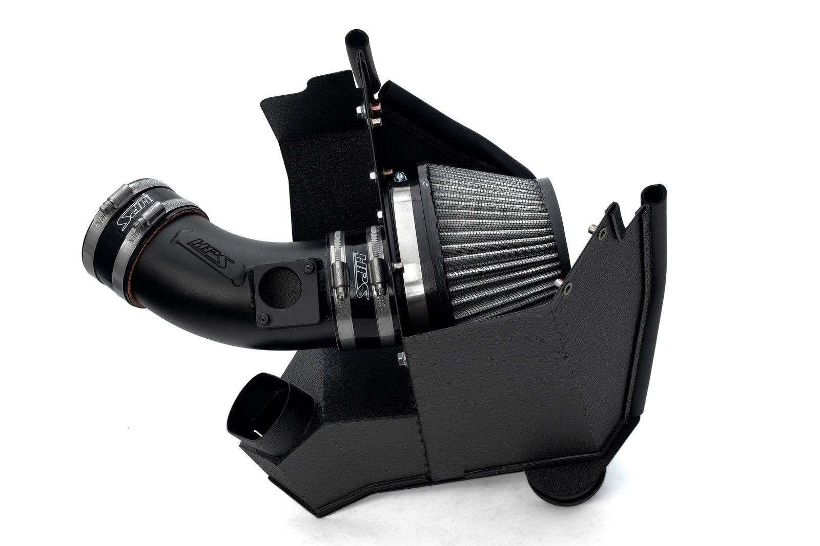 827-783WB HPS Black Shortram Air Intake w/Heat Shield For 21-25 Acura TLX Type-S 3.0 Turbo