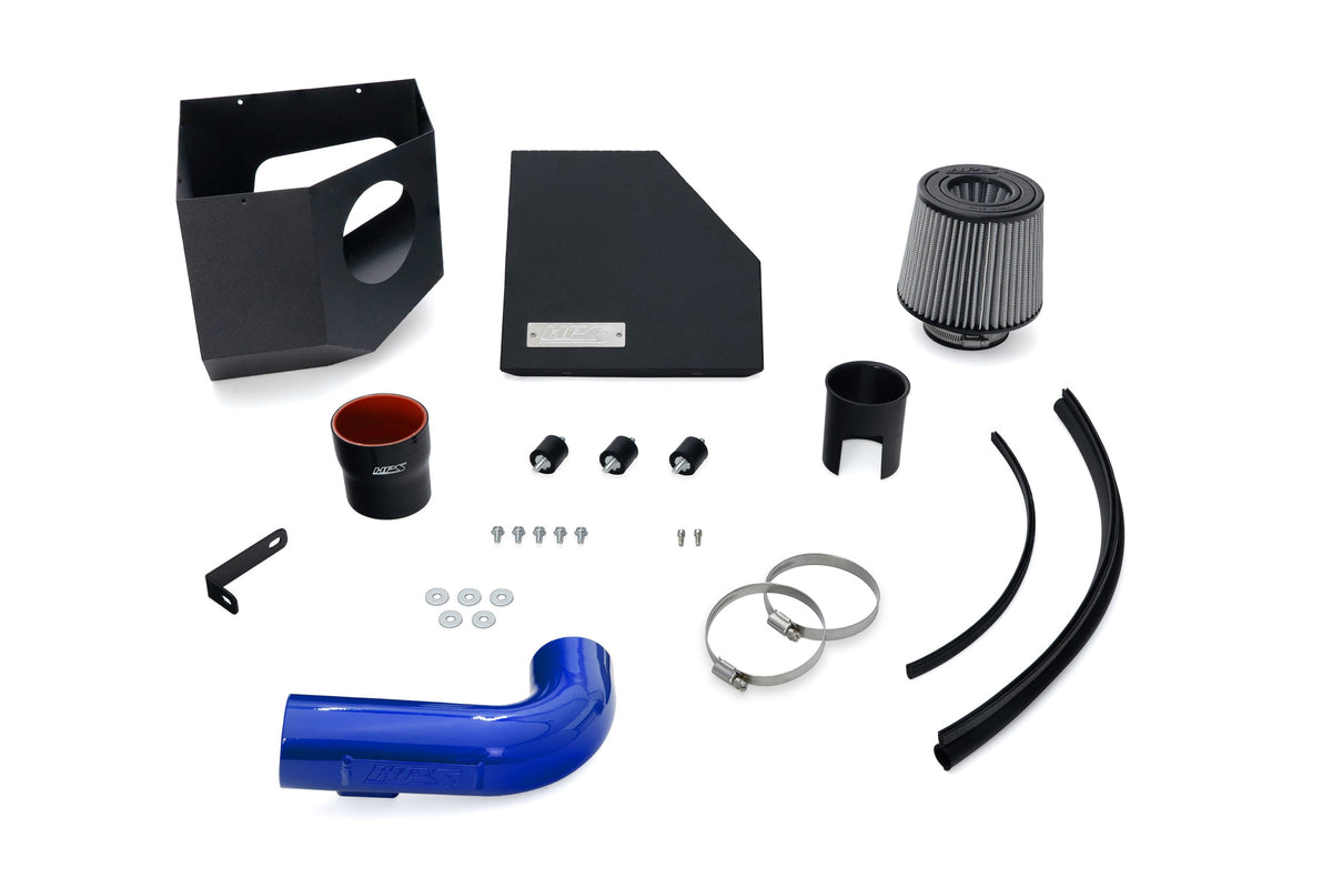 827-786BL HPS Blue Shortram Air Intake Heat Shield Kit For 24+ Toyota Land Cruiser 2.4T
