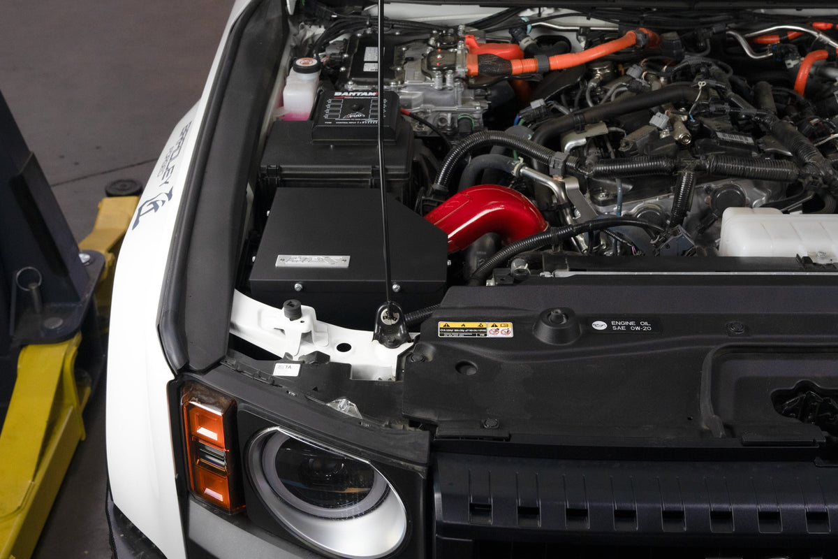 827-786BL HPS Blue Shortram Air Intake Heat Shield Kit For 24+ Toyota Land Cruiser 2.4T