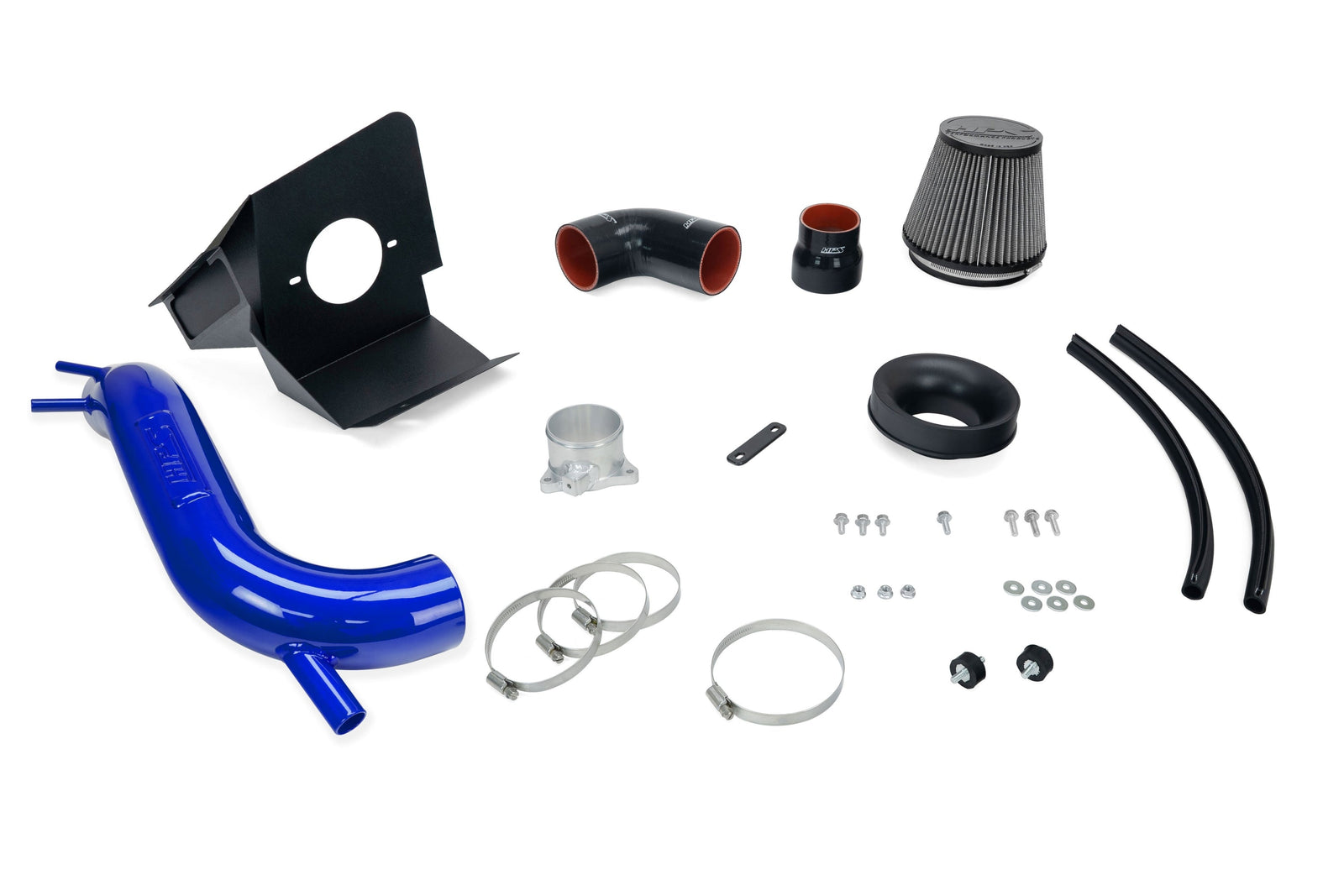 827-797BL HPS Blue Shortram Air Intake Heat Shield Kit For 19-22 Hyundai Veloster N 2.0T
