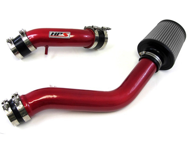 HPS Red Cold Air Intake Kit with Filter For 04-08 Hyundai Tiburon 2.0L with MAF Sensor Air Intake Systems 837-142R