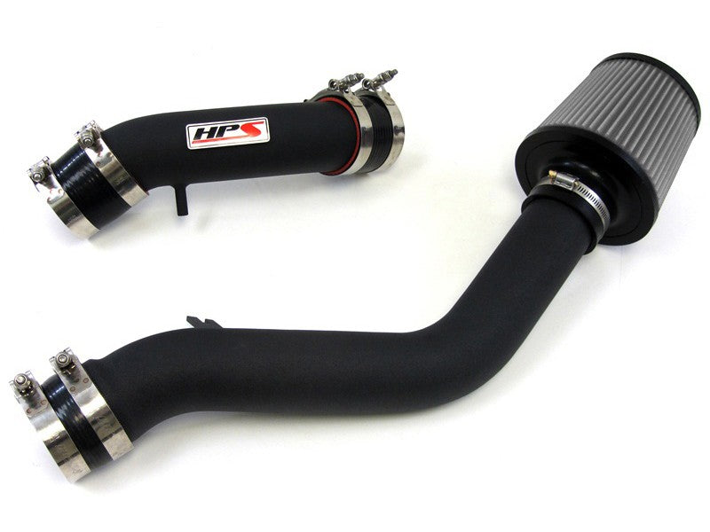 HPS Black Cold Air Intake Kit with Filter For 04-08 Hyundai Tiburon 2.0L with MAF Sensor Air Intake Systems 837-142WB