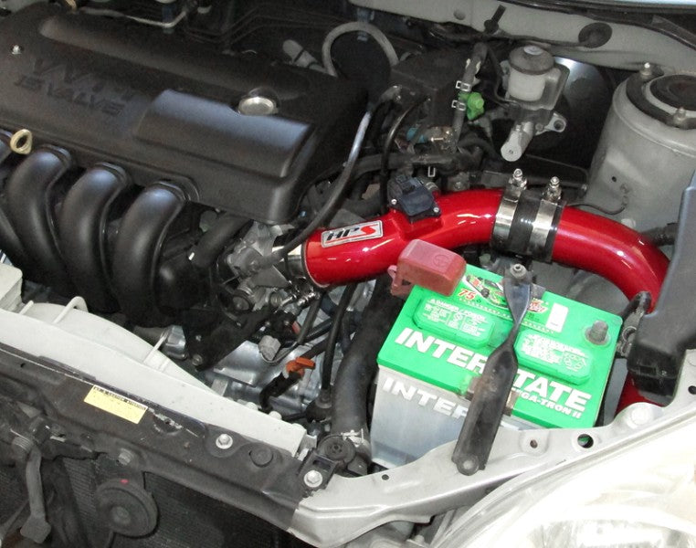 HPS Red Cold Air Intake Kit with Filter For 03-04 Pontiac Vibe 1.8L Air Intake Systems 837-513R-1
