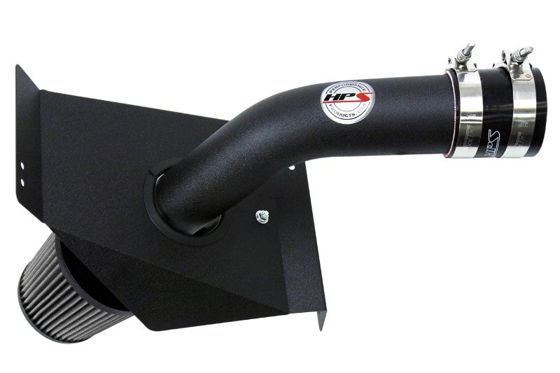 HPS Black Cold Air Intake with Filter For 15-17 Subaru WRX STI 2.5L Turbo Air Intake Systems 837-573WB-1