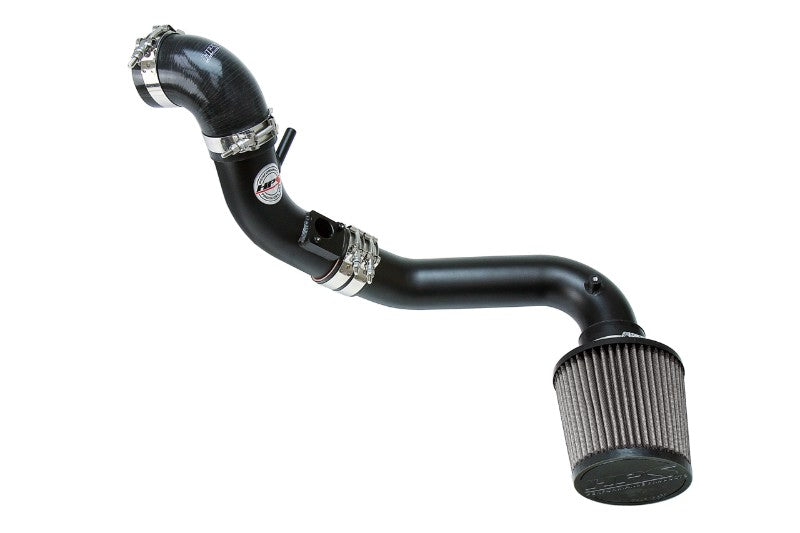 HPS Wrinkle Black Cold Air Intake Kit with Filter For 06-11 Honda Civic Si 2.0L Air Intake Systems 837-598WB