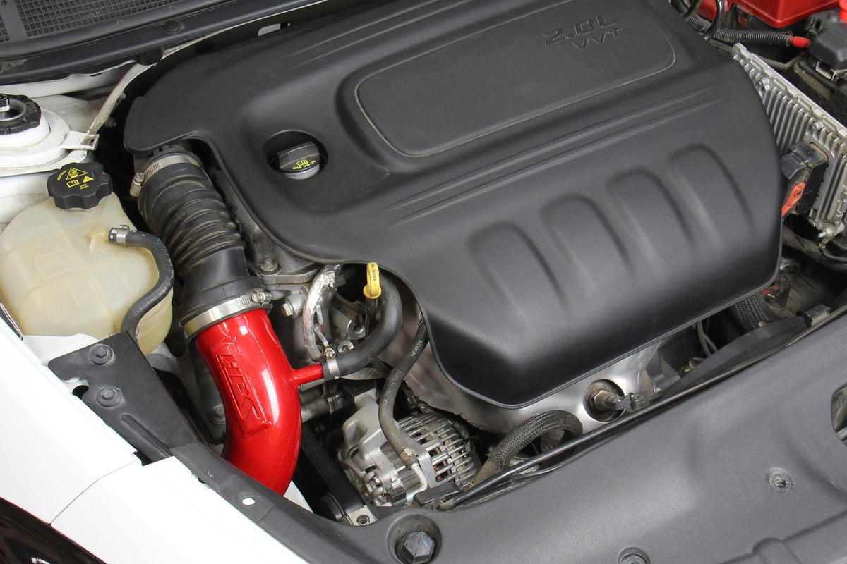 HPS Performance Red Cold Air Intake Kit for 2013-2016 Dodge Dart 2.0L Non Turbo Air Intake Systems-BuildFastCar