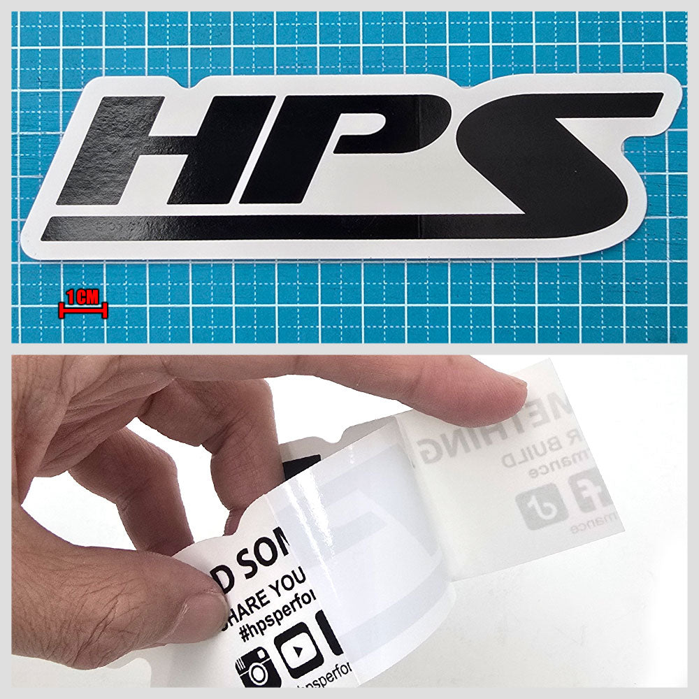 HPS Performance Logo Vinyl Flex Decals Stickers - BuildFastCar