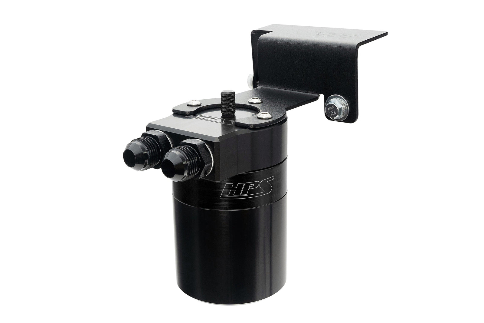HPS-860-003WB HPS Black 147ML Oil Catch Can Tank Mount Bracket For 23+ Sequoia / 22+ Tundra