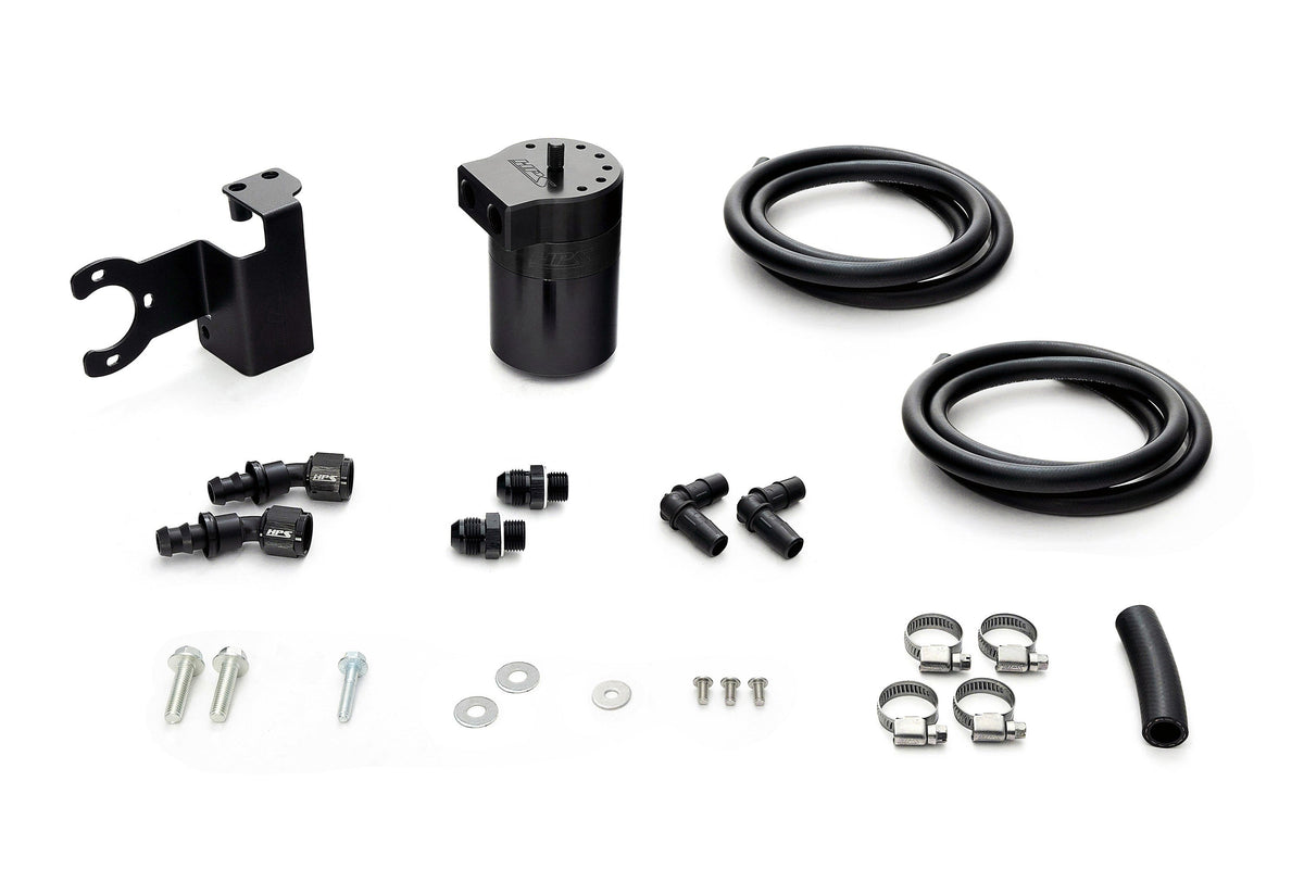 HPS-860-003WB HPS Black 147ML Oil Catch Can Tank Mount Bracket For 23+ Sequoia / 22+ Tundra