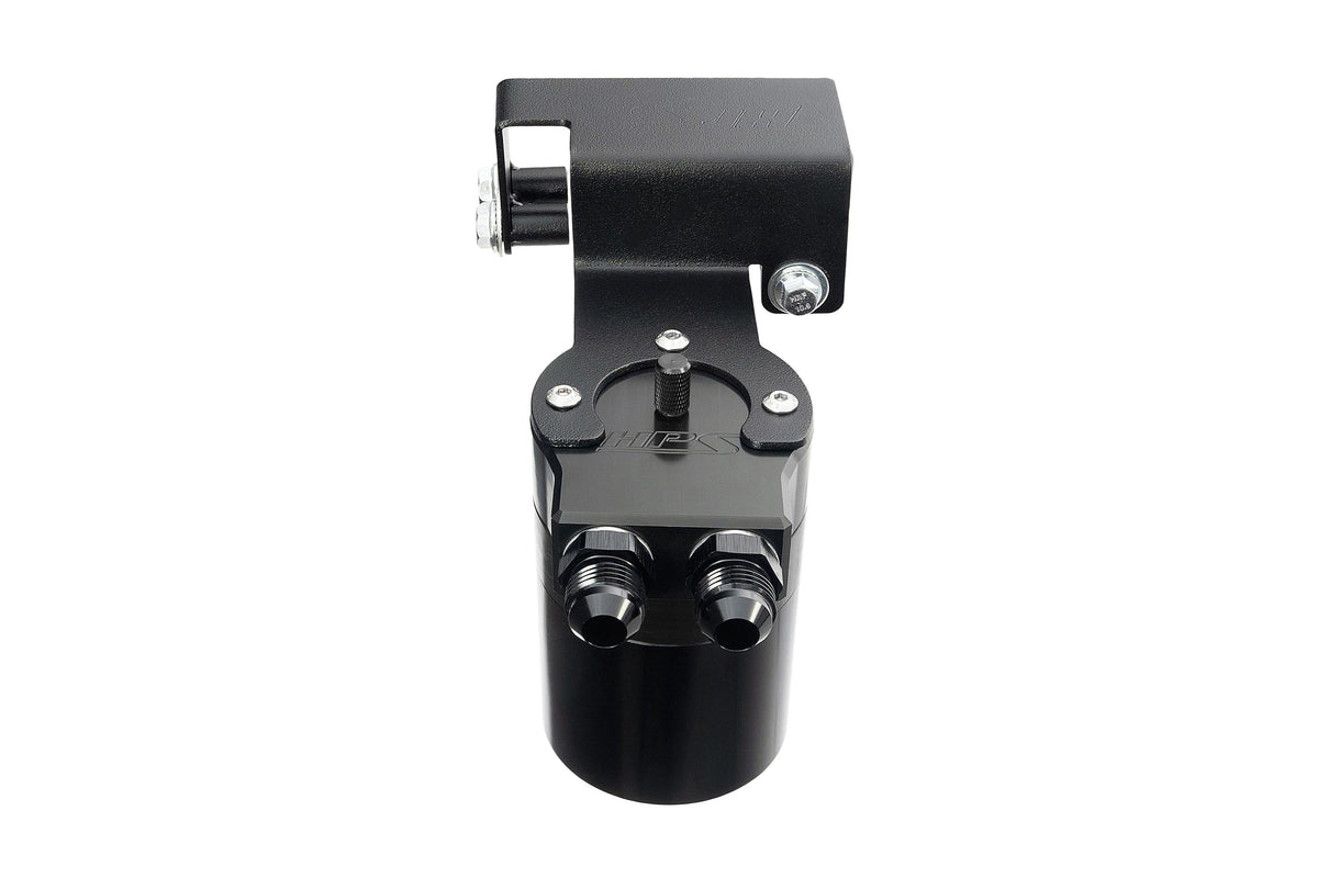 HPS-860-003WB HPS Black 147ML Oil Catch Can Tank Mount Bracket For 23+ Sequoia / 22+ Tundra