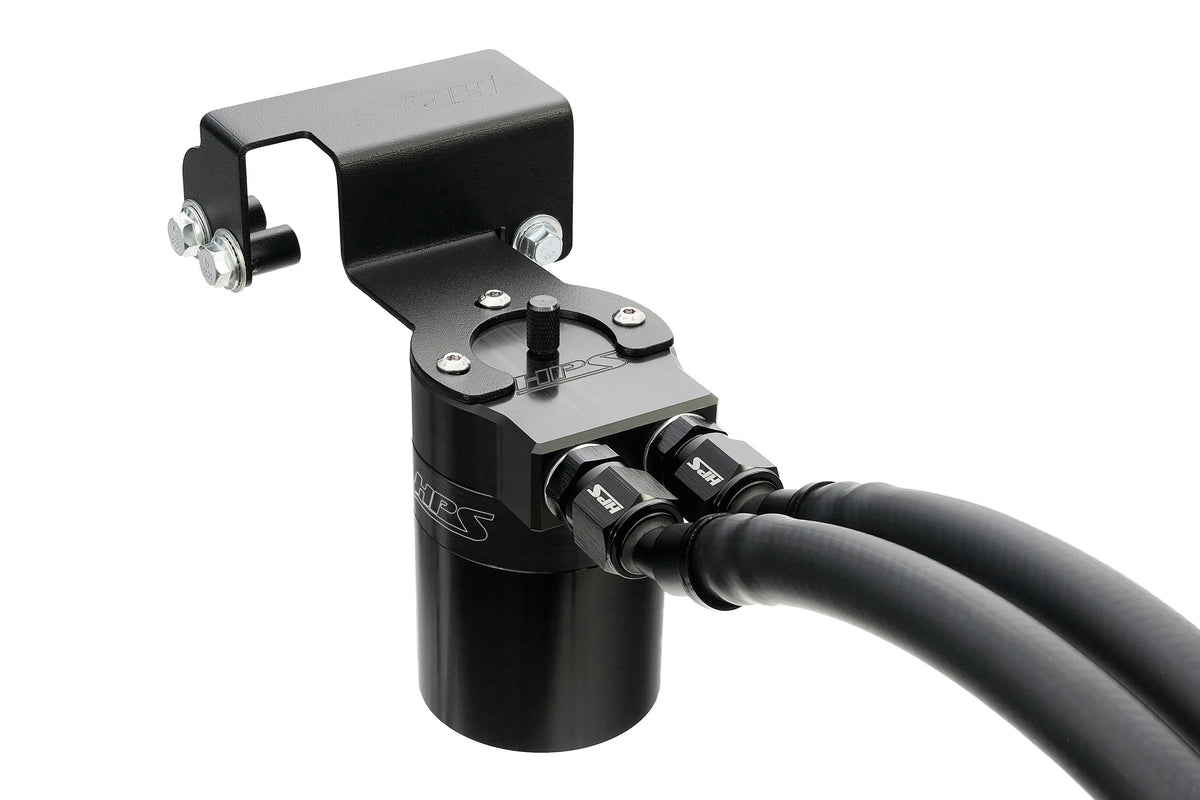 HPS-860-003WB HPS Black 147ML Oil Catch Can Tank Mount Bracket For 23+ Sequoia / 22+ Tundra