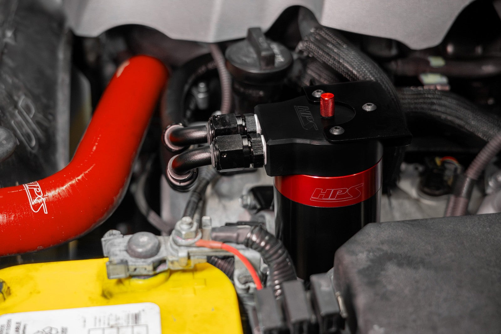HPS-860-005 HPS 127ML Oil Catch Tank Reservoir w/ Mount Bracket For 10-23 Lexus GX460 4.6L