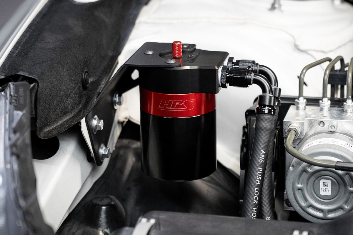 HPS 860-006 127ML Oil Catch Tank Reservoir w/ Mount Bracket 15-19 Legacy/Outback HPS-860-006