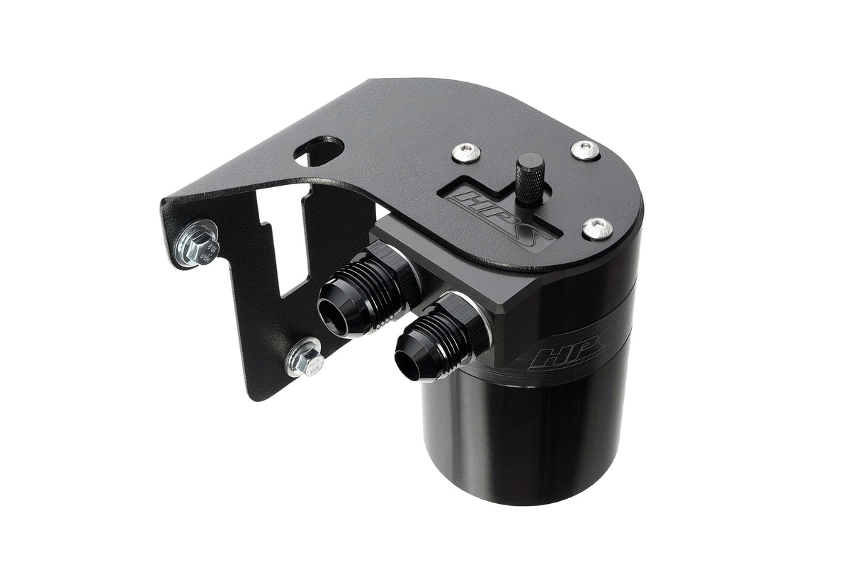 HPS-860-007WB HPS Black 147ML Oil Catch Can Tank Mount Bracket For 15-21 Subaru WRX 2.0L Turbo