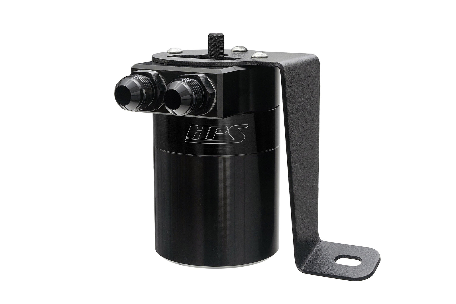 HPS-860-008WB HPS Black Oil Catch Can Tank Mount Bracket For 15-21 Subaru WRX STI 2.5L Turbo