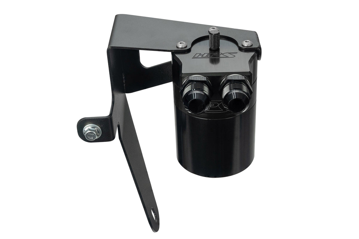 HPS-860-009WB HPS Black 147ML Oil Catch Can Tank Mount Bracket For 22-24 Subaru WRX 2.4L Turbo