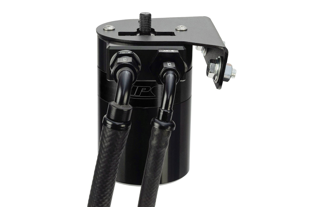 HPS-860-010WB HPS Black 147ML Oil Catch Can Tank Mount Bracket For 10-24 Toyota 4Runner 4.0 V6