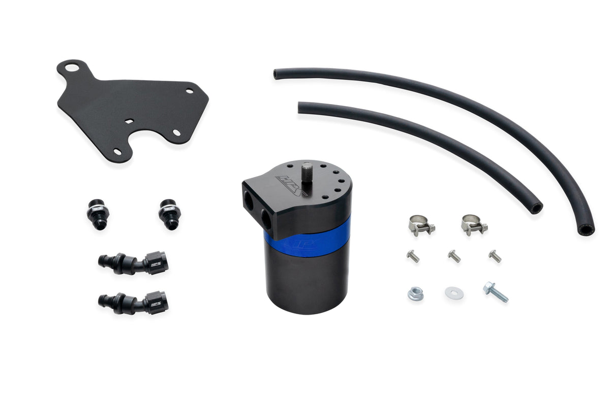 HPS-860-011BL HPS Blue 147ML Oil Catch Can Tank Mount Bracket For 21-25 Acura TLX 2.0L Turbo