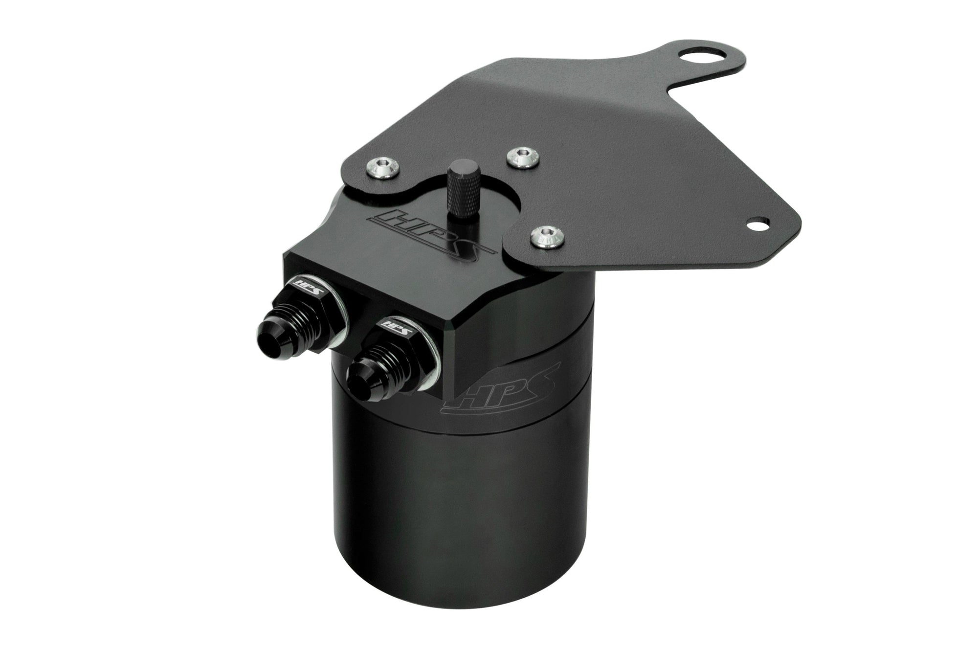HPS-860-011WB HPS Black 147ML Oil Catch Can Tank Mount Bracket For 21-25 Acura TLX 2.0L Turbo