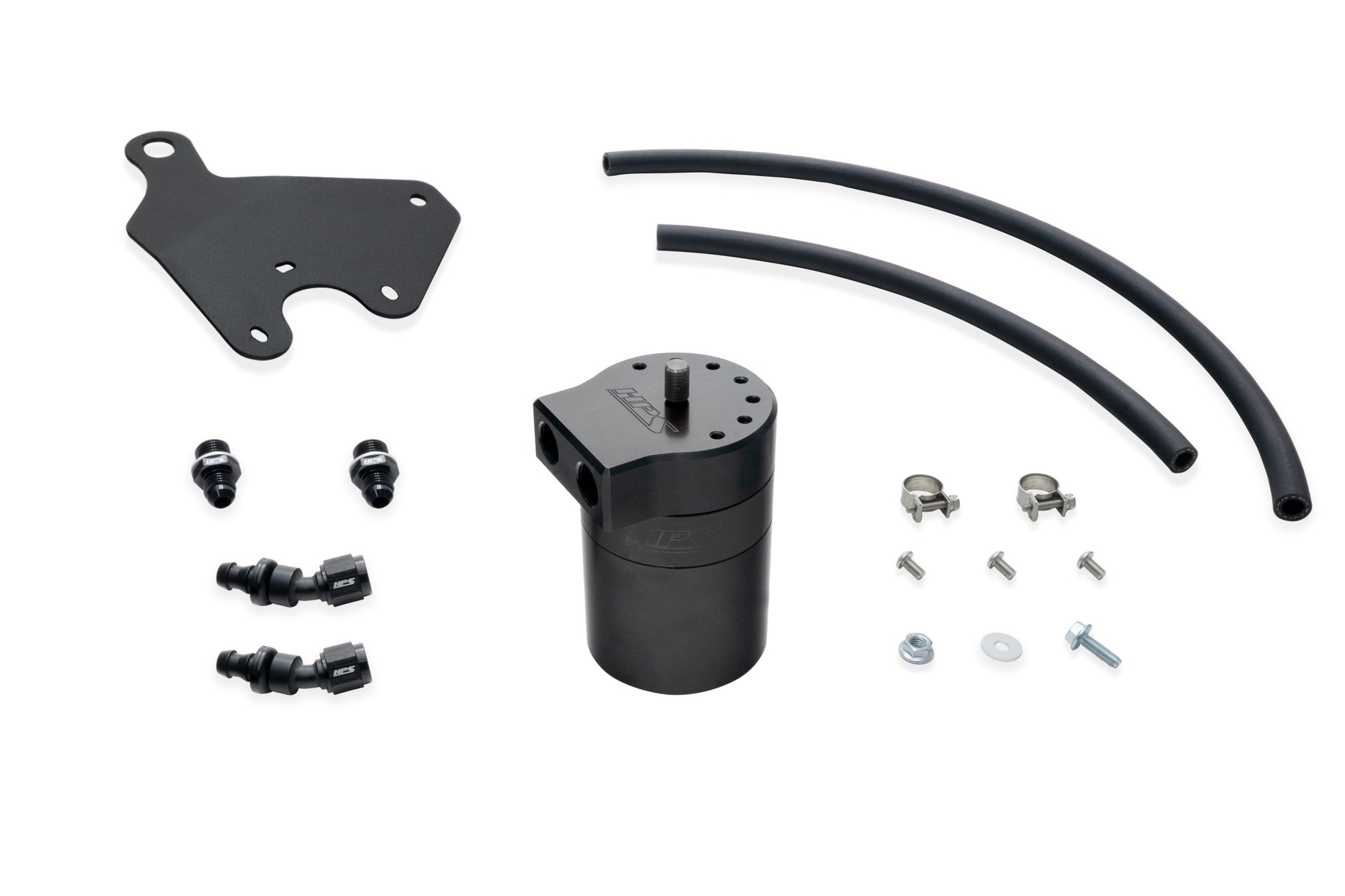 HPS-860-011WB HPS Black 147ML Oil Catch Can Tank Mount Bracket For 21-25 Acura TLX 2.0L Turbo
