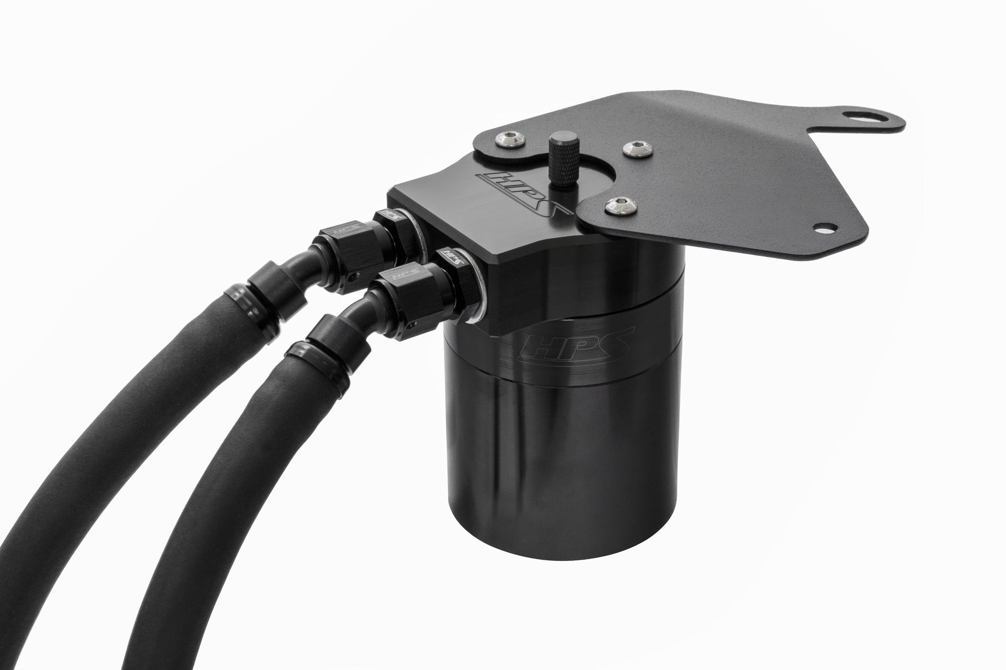 HPS-860-011WB HPS Black 147ML Oil Catch Can Tank Mount Bracket For 21-25 Acura TLX 2.0L Turbo