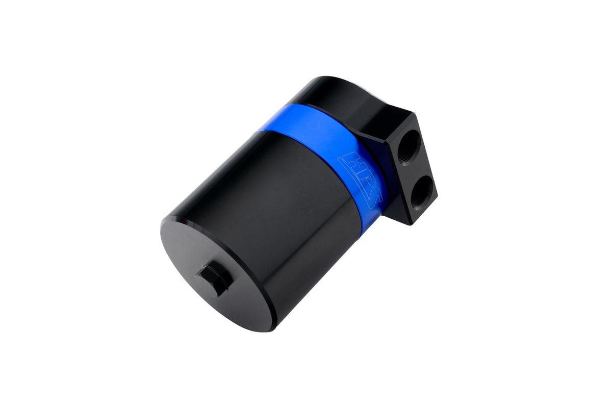 HPS-860-012BL HPS Blue 147ML Oil Catch Can Tank Mount Bracket For 04-08 Acura TSX 2.4L CL9