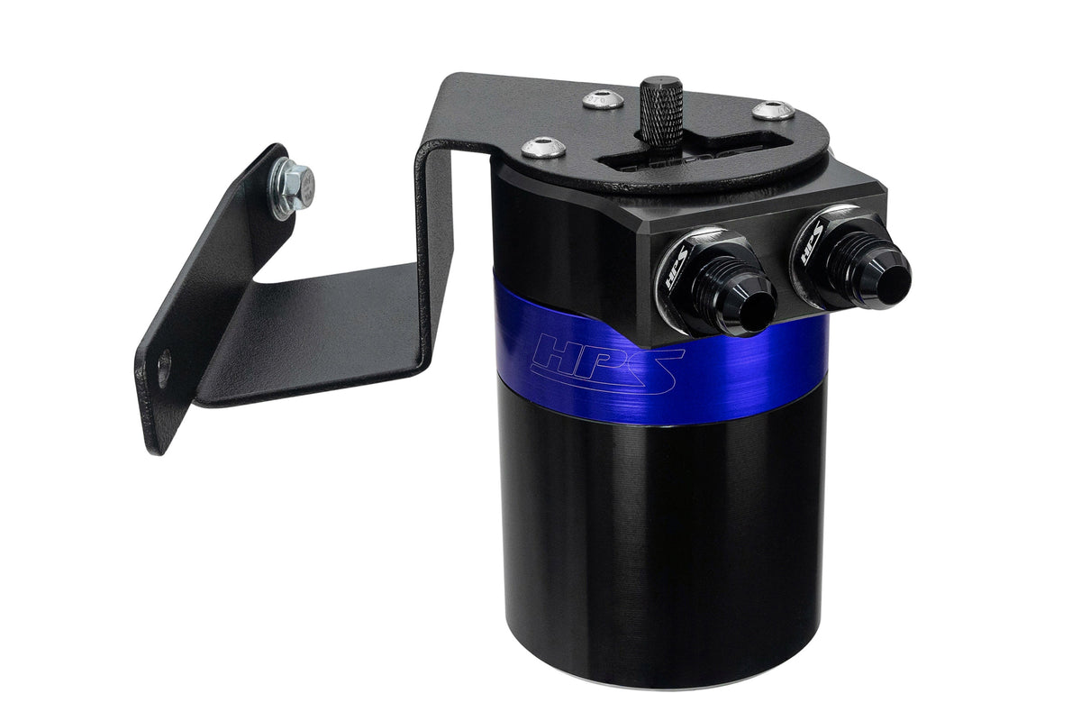 HPS-860-013BL HPS Blue 147ML Oil Catch Can Tank Mount Bracket For 09-14 Acura TSX 2.4L CU2