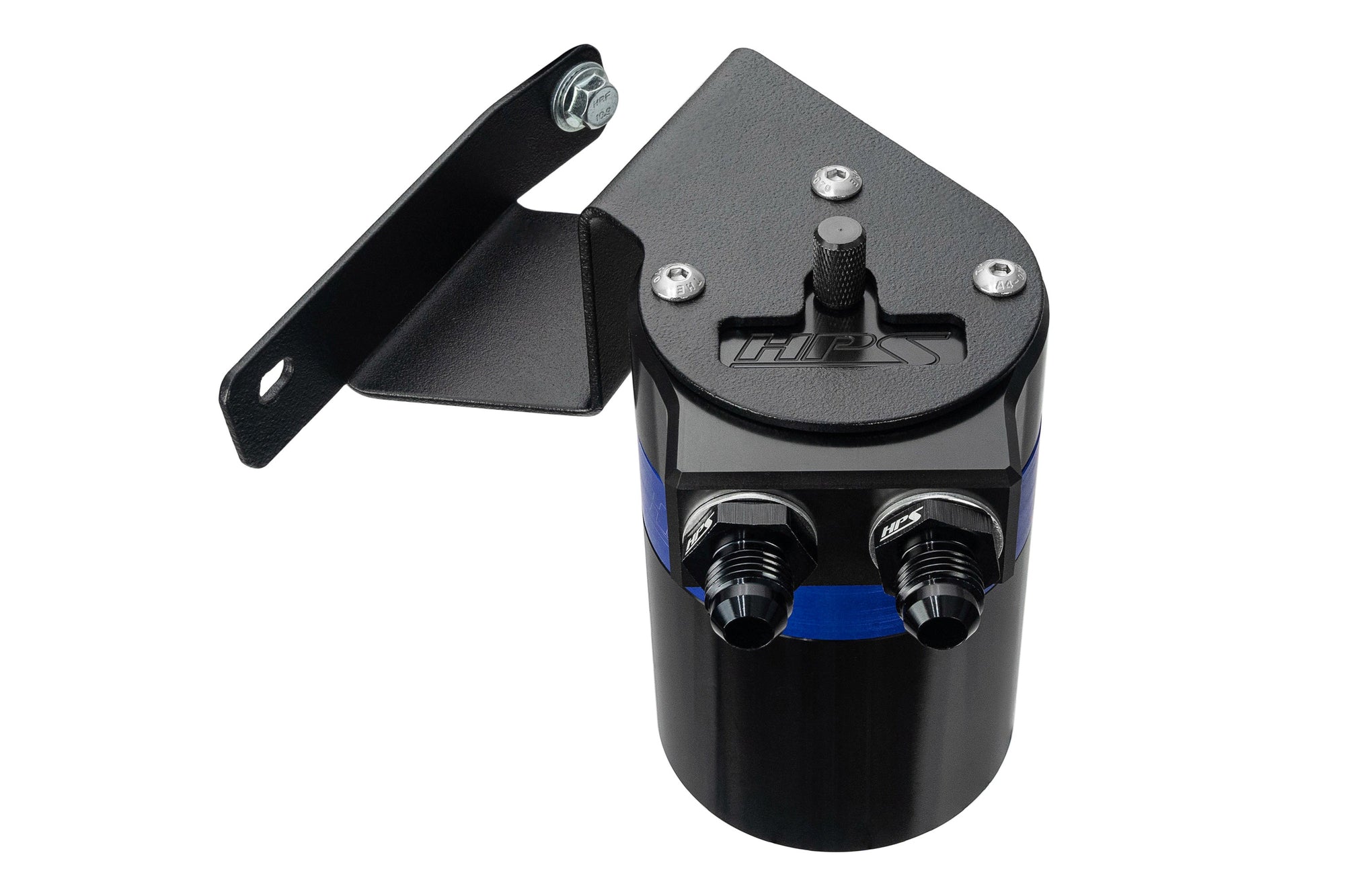 HPS-860-013BL HPS Blue 147ML Oil Catch Can Tank Mount Bracket For 09-14 Acura TSX 2.4L CU2