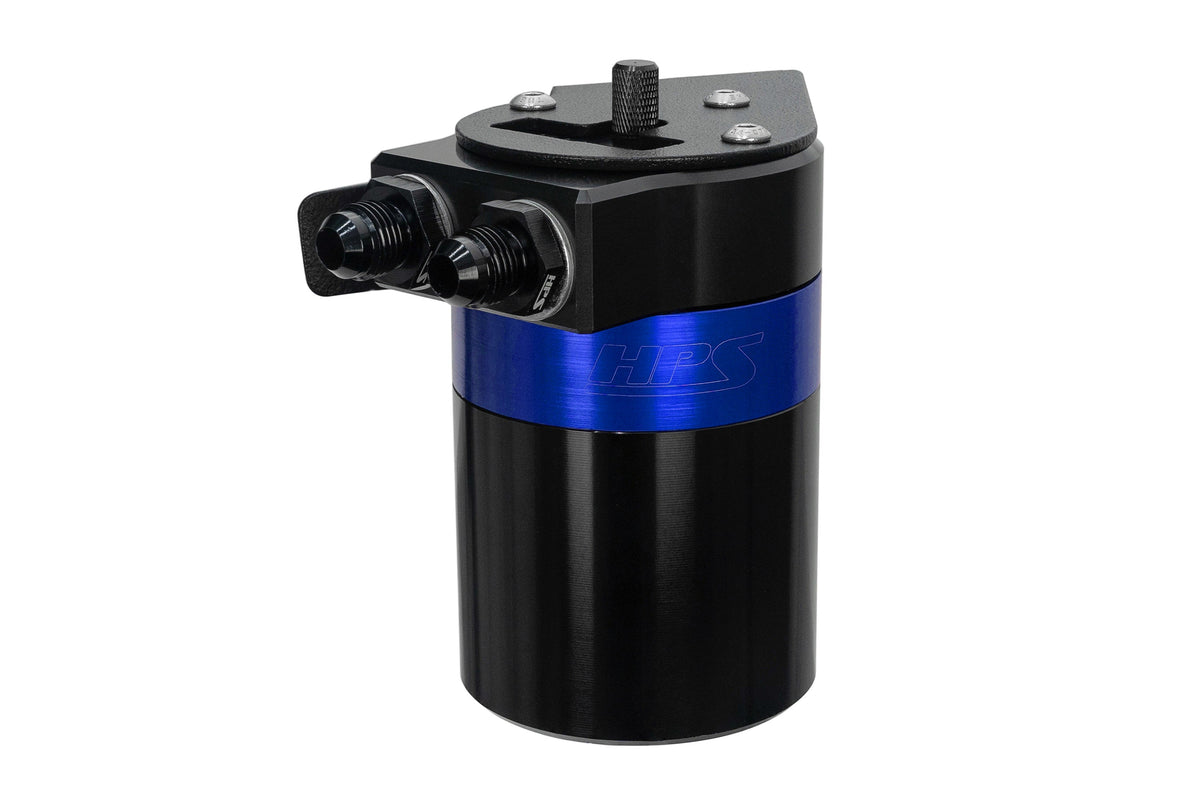HPS-860-013BL HPS Blue 147ML Oil Catch Can Tank Mount Bracket For 09-14 Acura TSX 2.4L CU2
