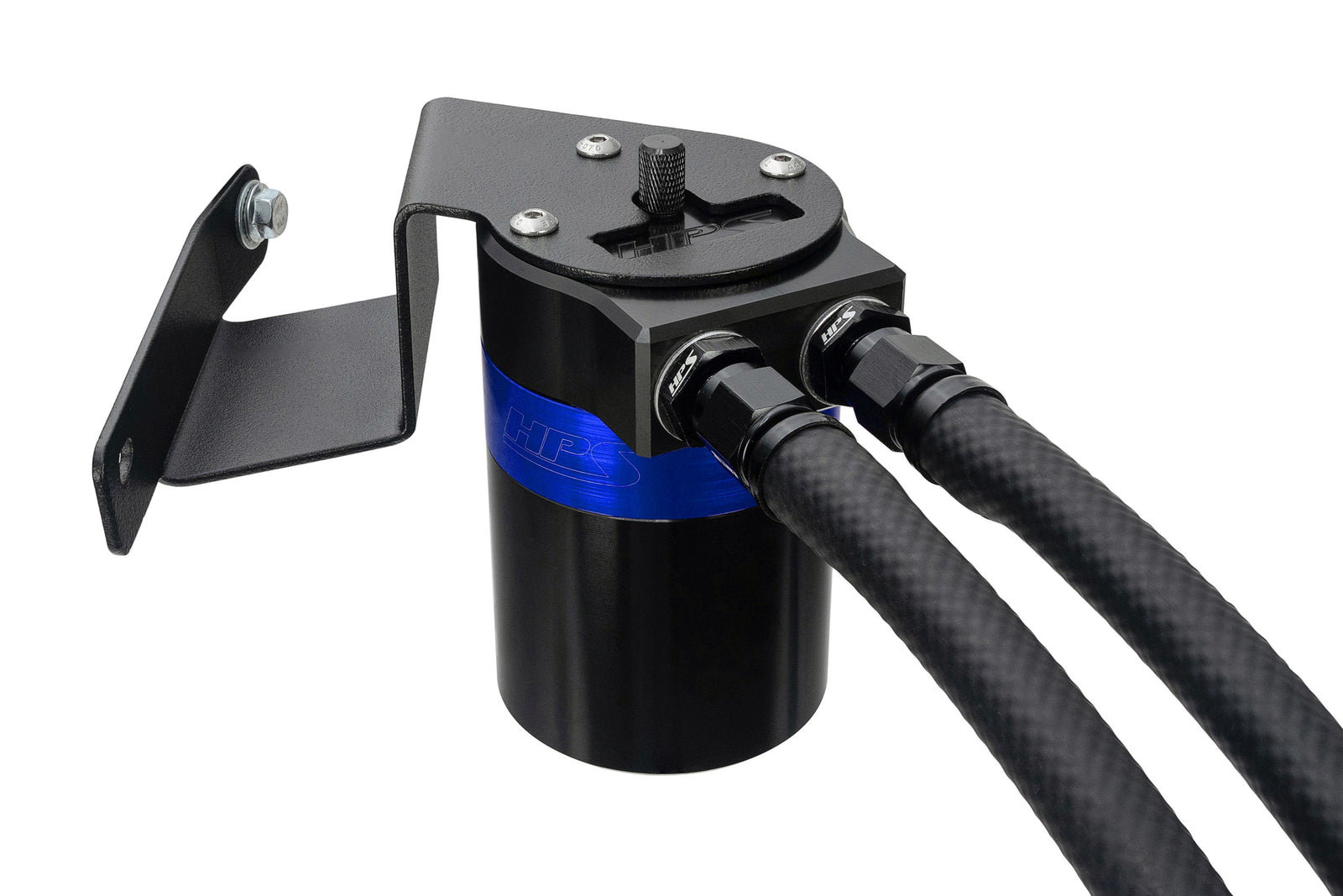 HPS-860-013BL HPS Blue 147ML Oil Catch Can Tank Mount Bracket For 09-14 Acura TSX 2.4L CU2