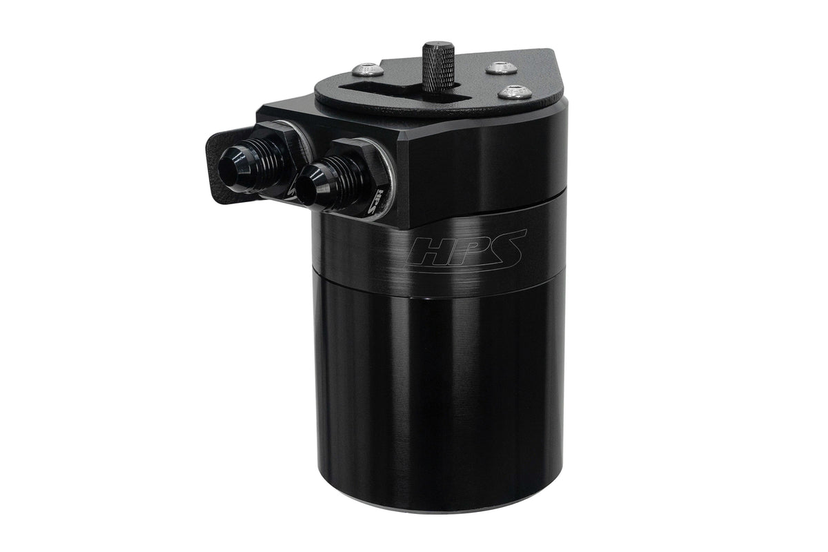 HPS-860-013WB HPS Black 147ML Oil Catch Can Tank Mount Bracket For 09-14 Acura TSX 2.4L CU2
