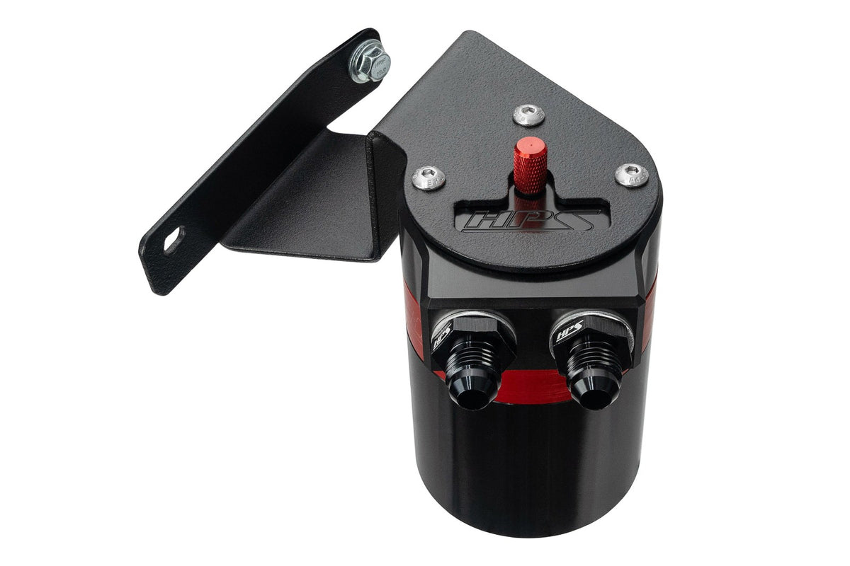 HPS-860-013 HPS 147ML Oil Catch Tank w/Mount Bracket For 09-14 Acura TSX 2.4L (CU2 2nd Gen)