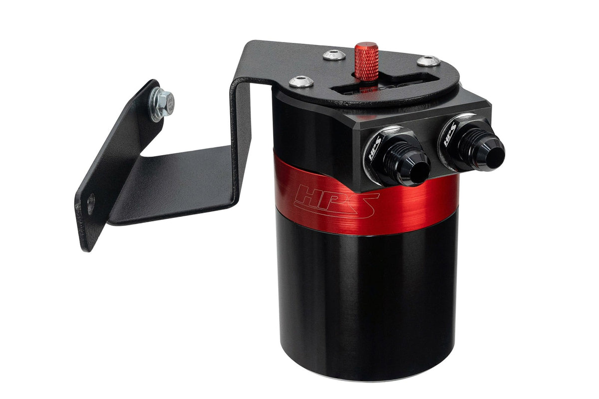 HPS-860-013 HPS 147ML Oil Catch Tank w/Mount Bracket For 09-14 Acura TSX 2.4L (CU2 2nd Gen)