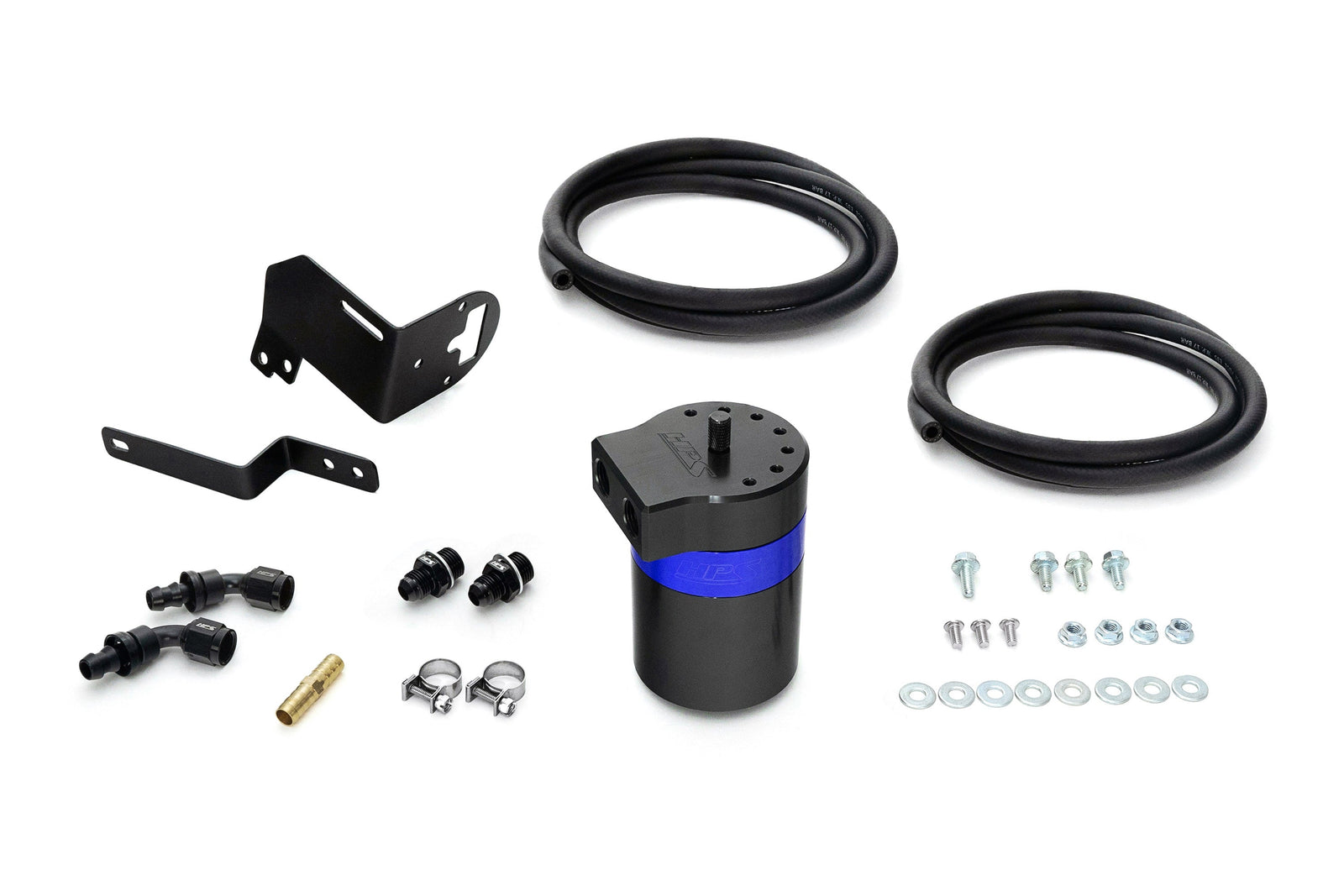 HPS-860-014BL HPS Blue 147ML Oil Catch Can Tank Mount Bracket For 22+ Acura MDX Type-S 3.0