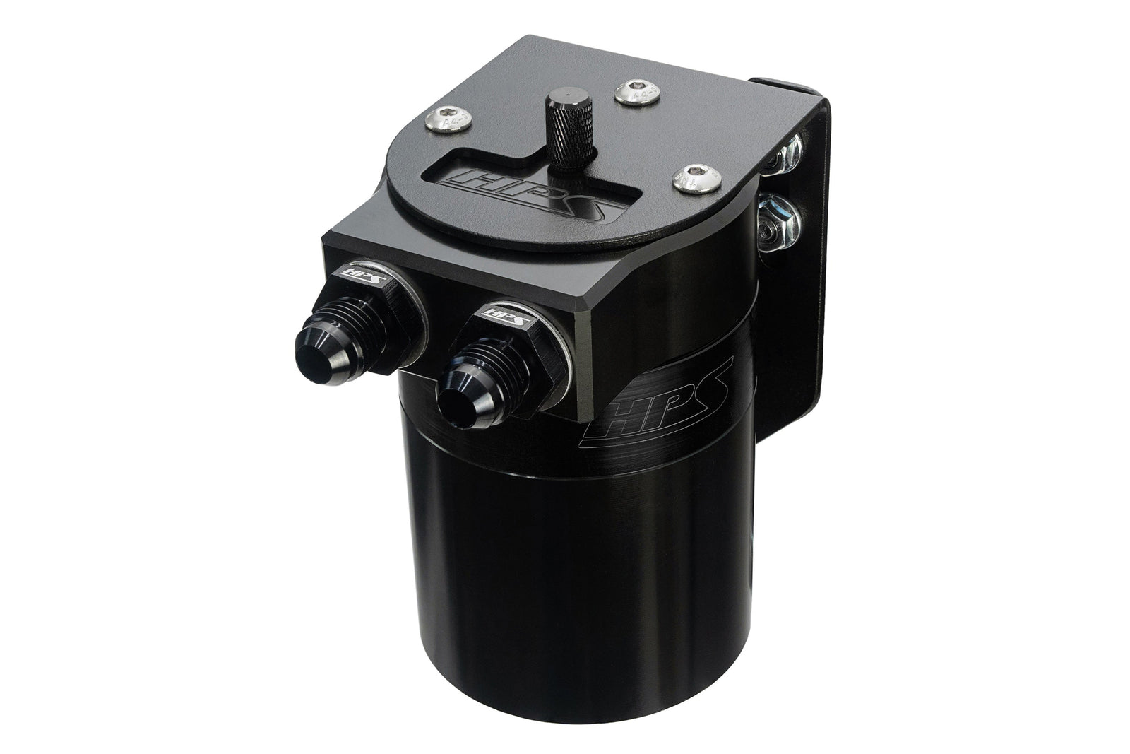 HPS-860-014WB HPS Black 147ML Oil Catch Can Tank Mount Bracket For 22+ Acura MDX Type-S 3.0