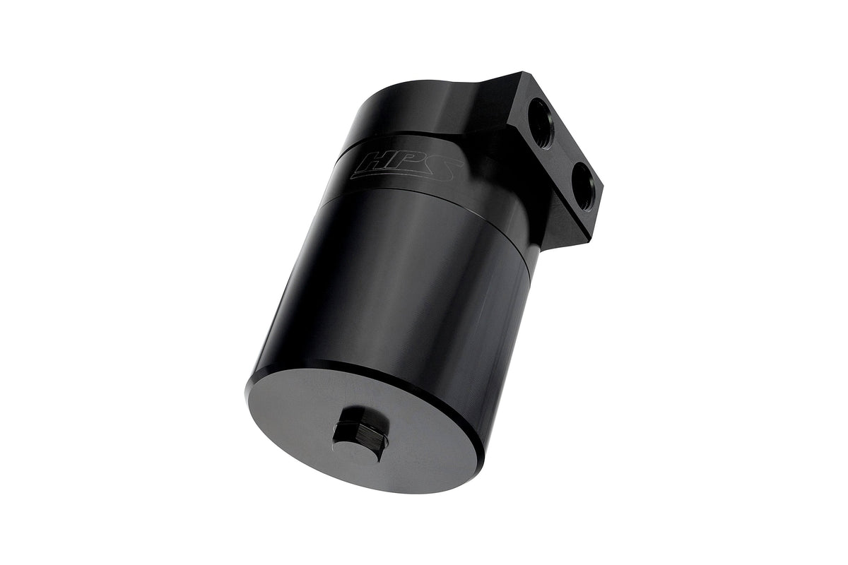 HPS-860-014WB HPS Black 147ML Oil Catch Can Tank Mount Bracket For 22+ Acura MDX Type-S 3.0