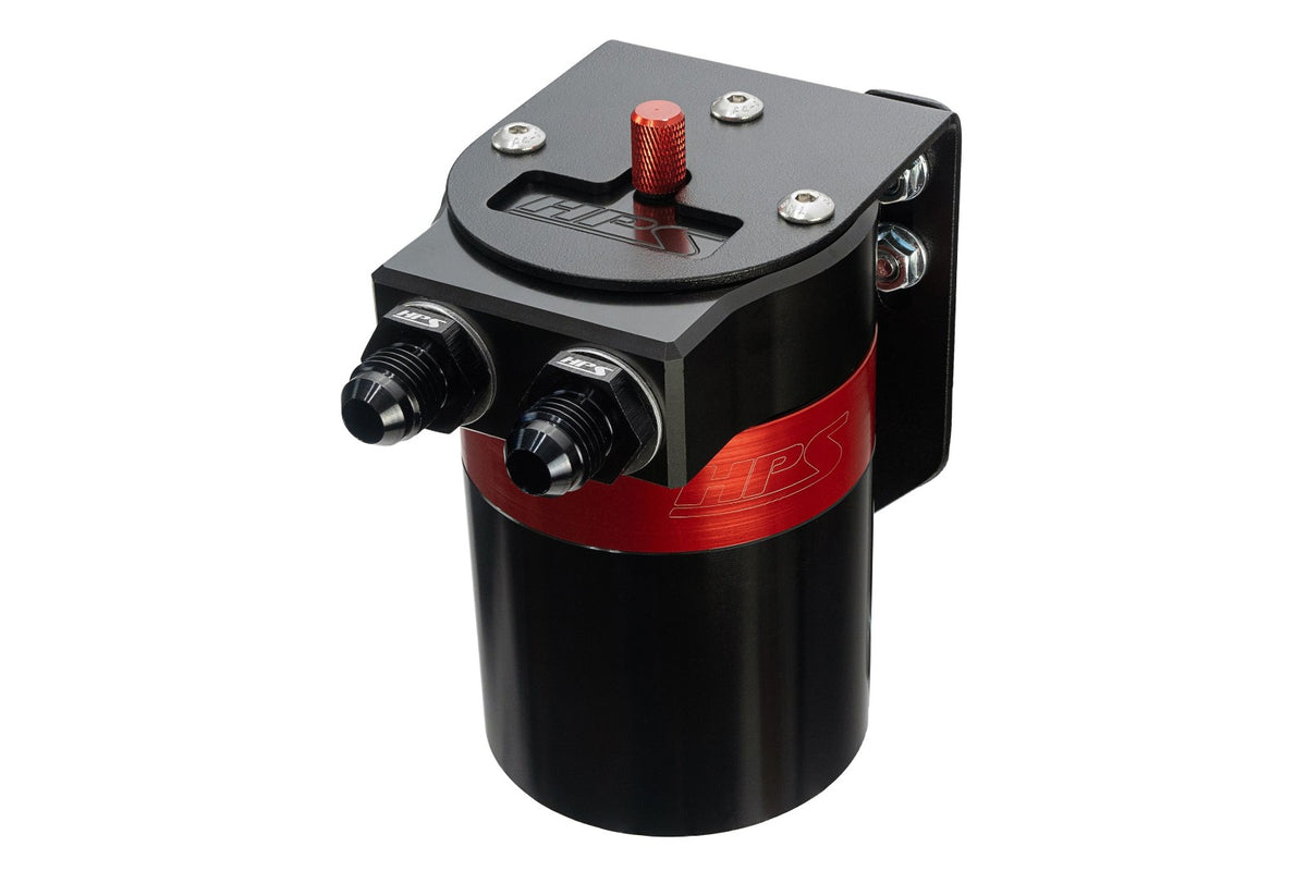 HPS-860-014 HPS 147ML Oil Catch Tank w/Mount Bracket For 22+ Acura MDX Type-S 3.0 Turbo YD8