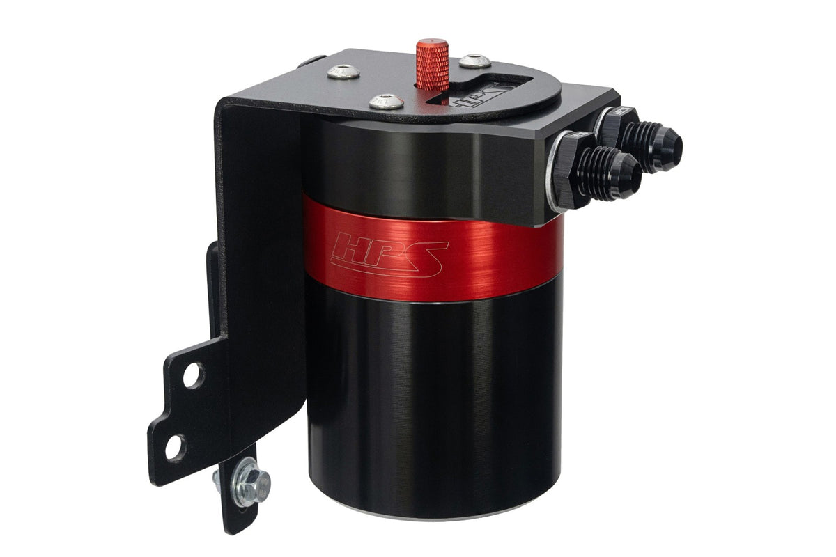 HPS-860-014 HPS 147ML Oil Catch Tank w/Mount Bracket For 22+ Acura MDX Type-S 3.0 Turbo YD8