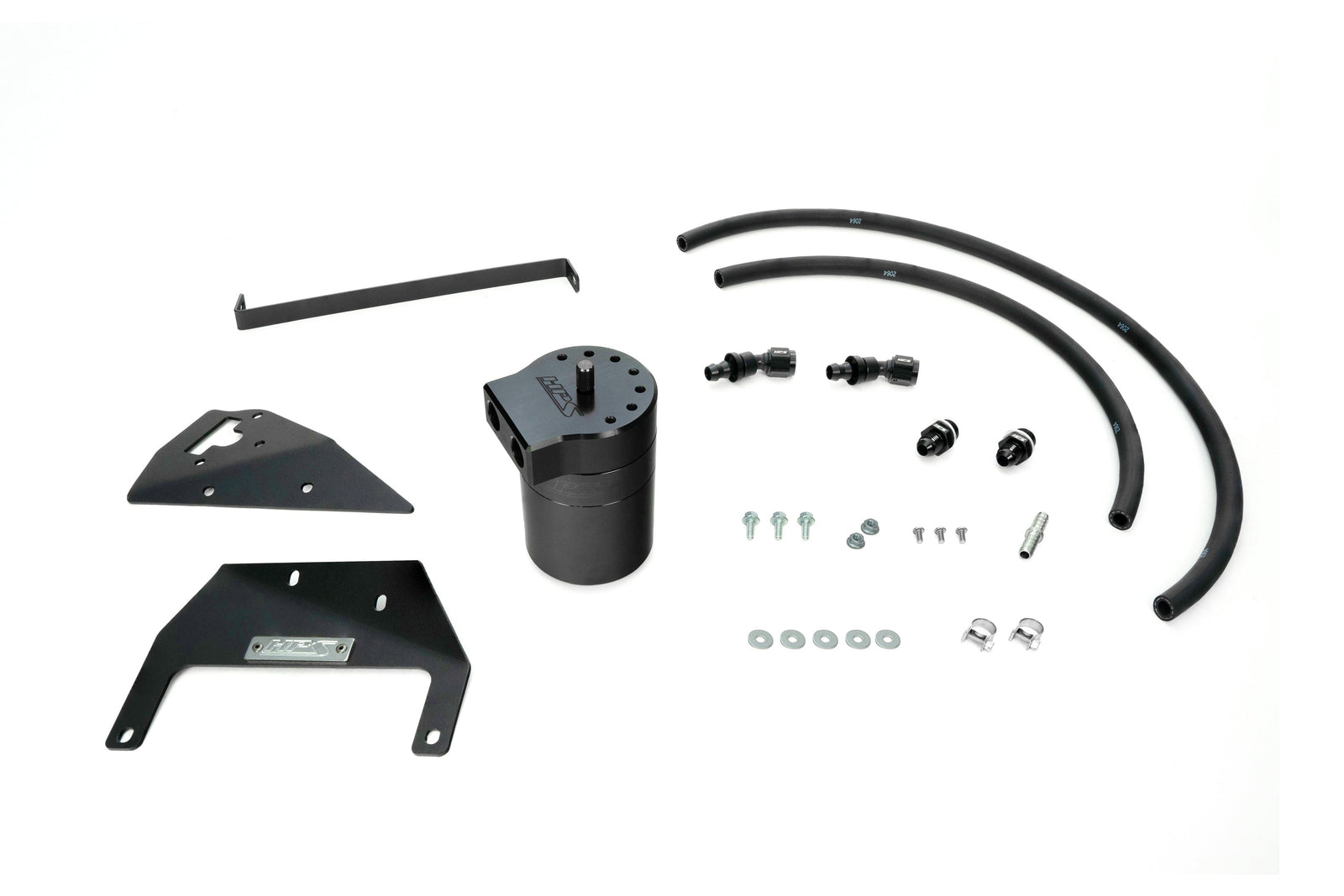 HPS-860-017WB HPS Black 147ML Oil Catch Can Tank Mount Bracket For 21+ Acura TLX Type-S 3.0L