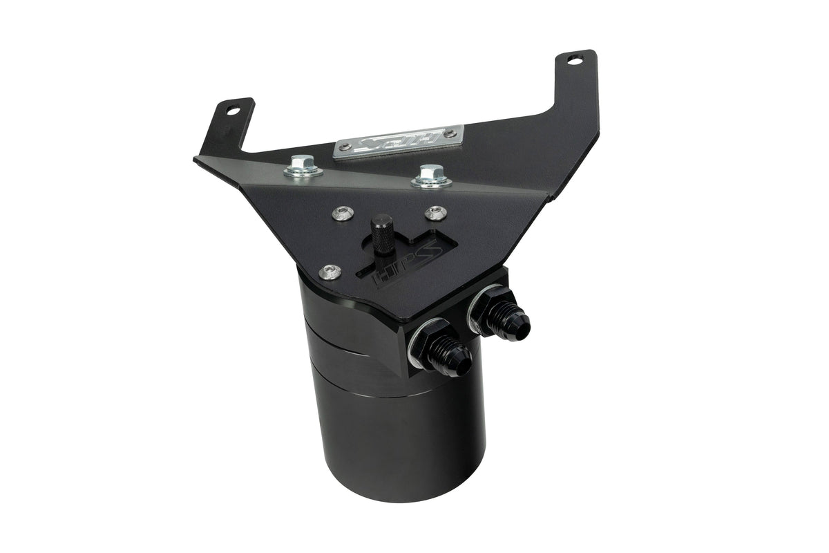 HPS-860-017WB HPS Black 147ML Oil Catch Can Tank Mount Bracket For 21+ Acura TLX Type-S 3.0L