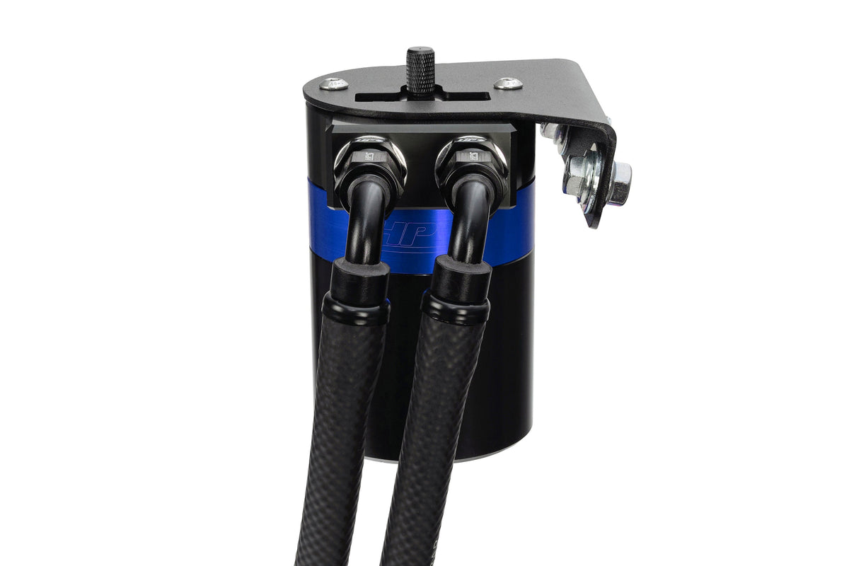HPS-860-019BL HPS Blue 147ML Oil Catch Can Tank Mount Bracket For 03-09 Lexus GX470 J120