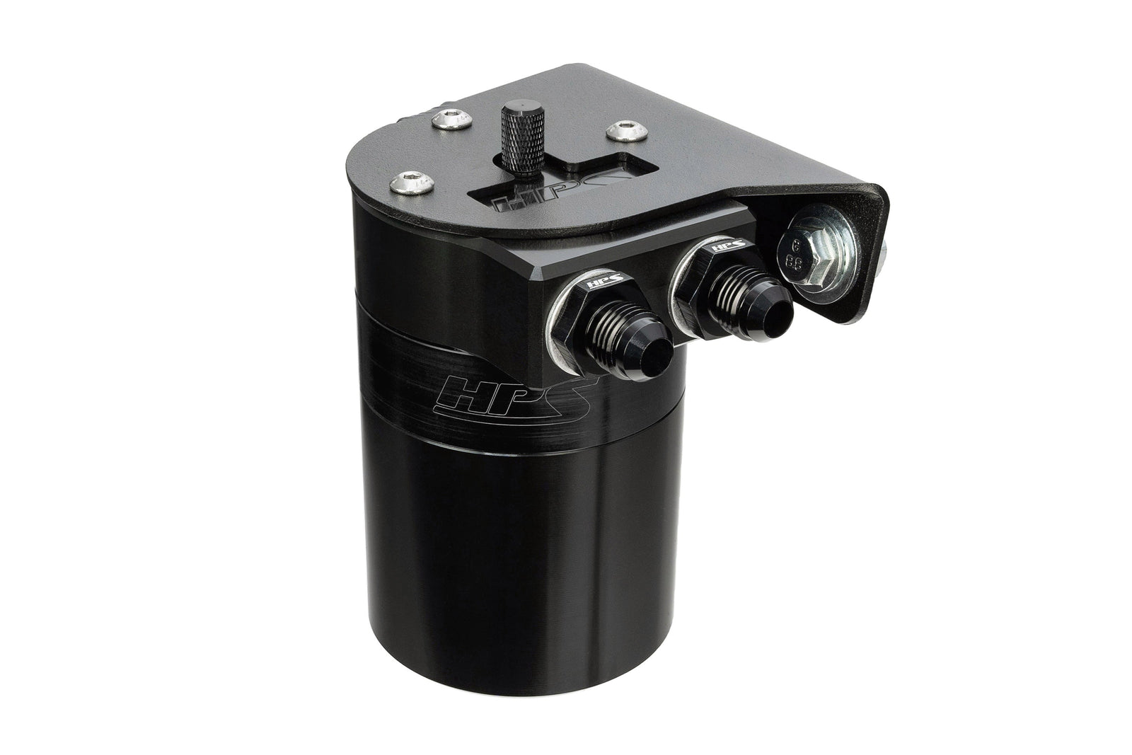 HPS-860-019WB HPS Black 147ML Oil Catch Can Tank Mount Bracket For 03-09 Lexus GX470 J120