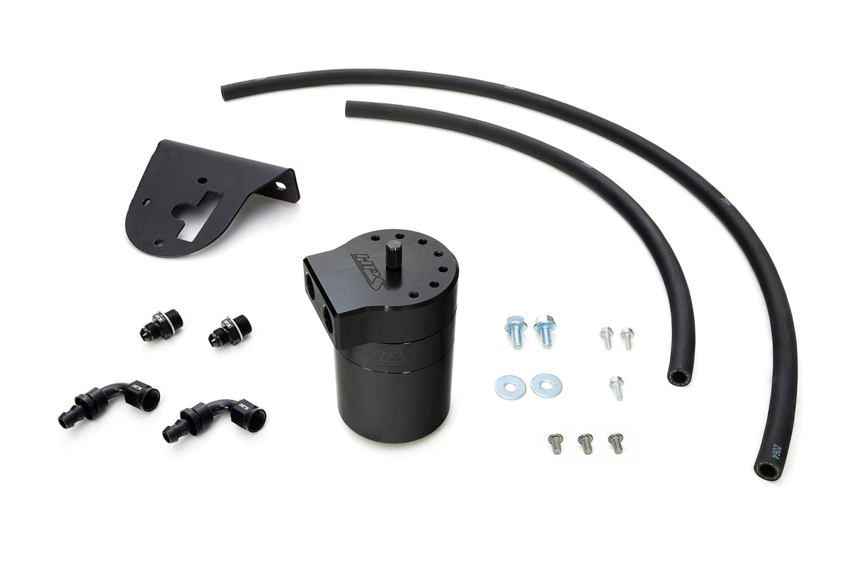 HPS-860-019WB HPS Black 147ML Oil Catch Can Tank Mount Bracket For 03-09 Lexus GX470 J120