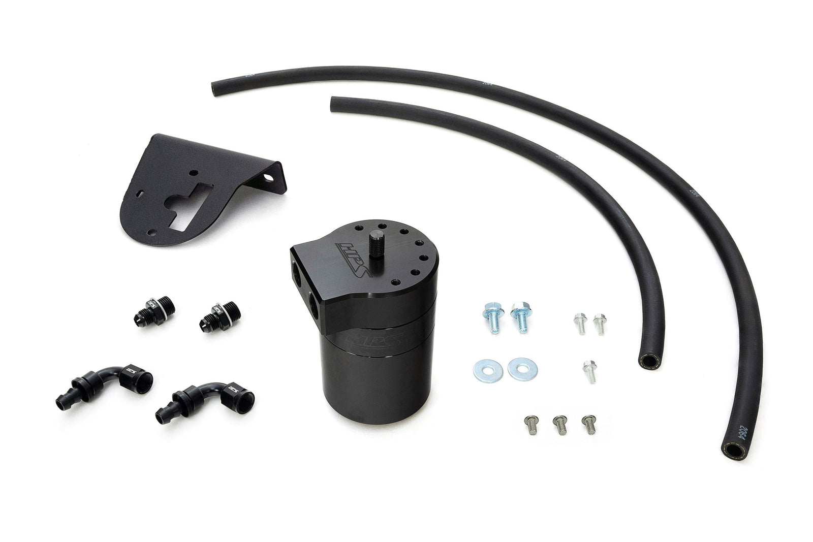 HPS-860-019WB HPS Black 147ML Oil Catch Can Tank Mount Bracket For 03-09 Lexus GX470 J120