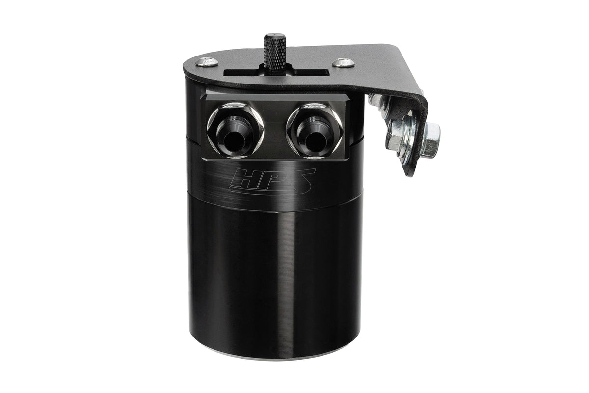 HPS-860-019WB HPS Black 147ML Oil Catch Can Tank Mount Bracket For 03-09 Lexus GX470 J120