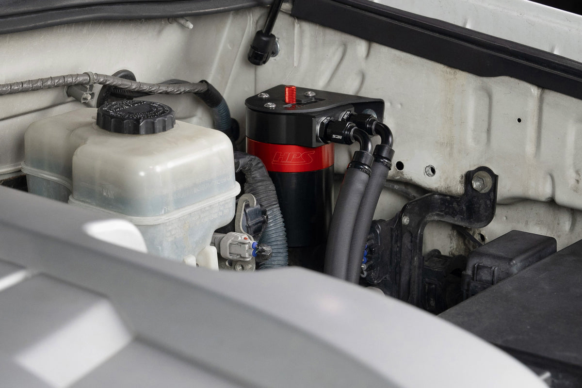 HPS-860-019 HPS 147ML Oil Catch Tank Reservoir w/Mount Bracket For 03-09 Lexus GX470 (J120)